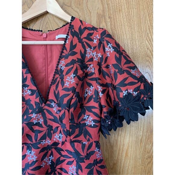 La Maison Talulah Viletta Mini Dress Rust, Black Size XS‎ - Picture 7 of 12